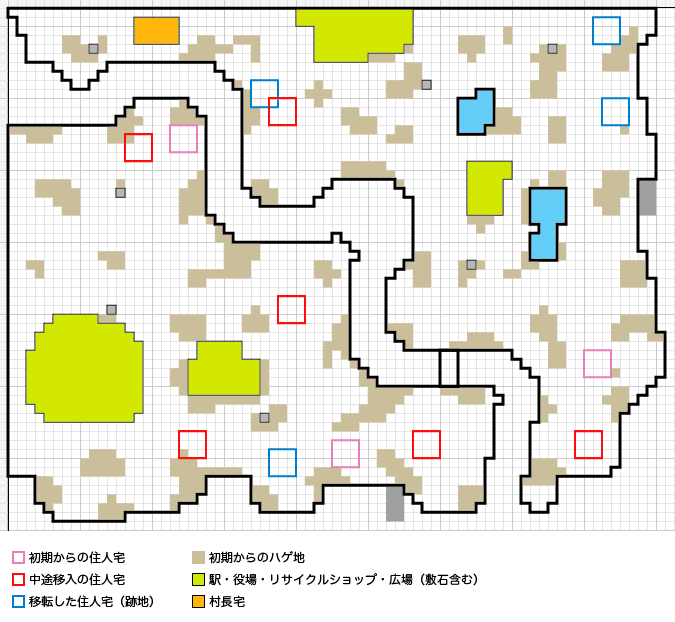 住人の引っ越し とびだせ どうぶつの森 攻略まとめwiki